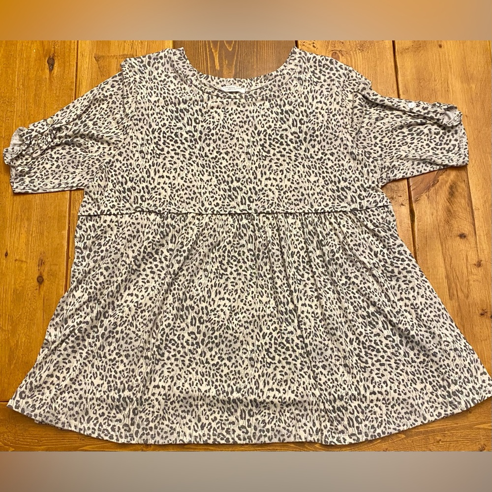 Chic Soul - Leopard Print Blouse